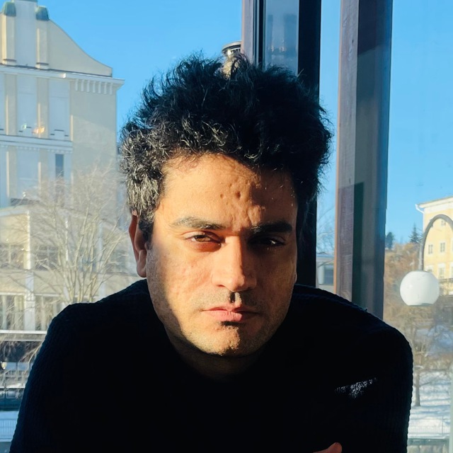 Portrait of Mohammad Heravi